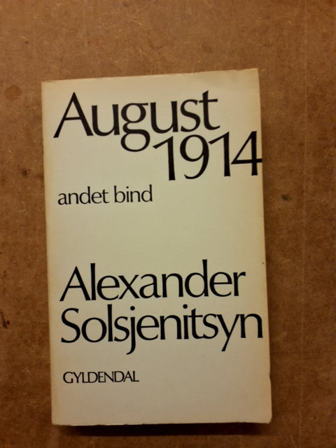 Alexander Solsjenitsyn, August 1914, Gyldendal
